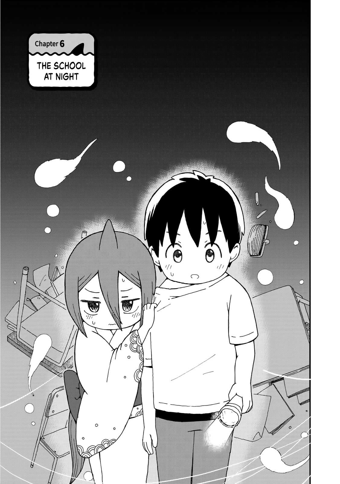 Shark Girl Chapter 6 page 5 - Chapter 6: The School at Night