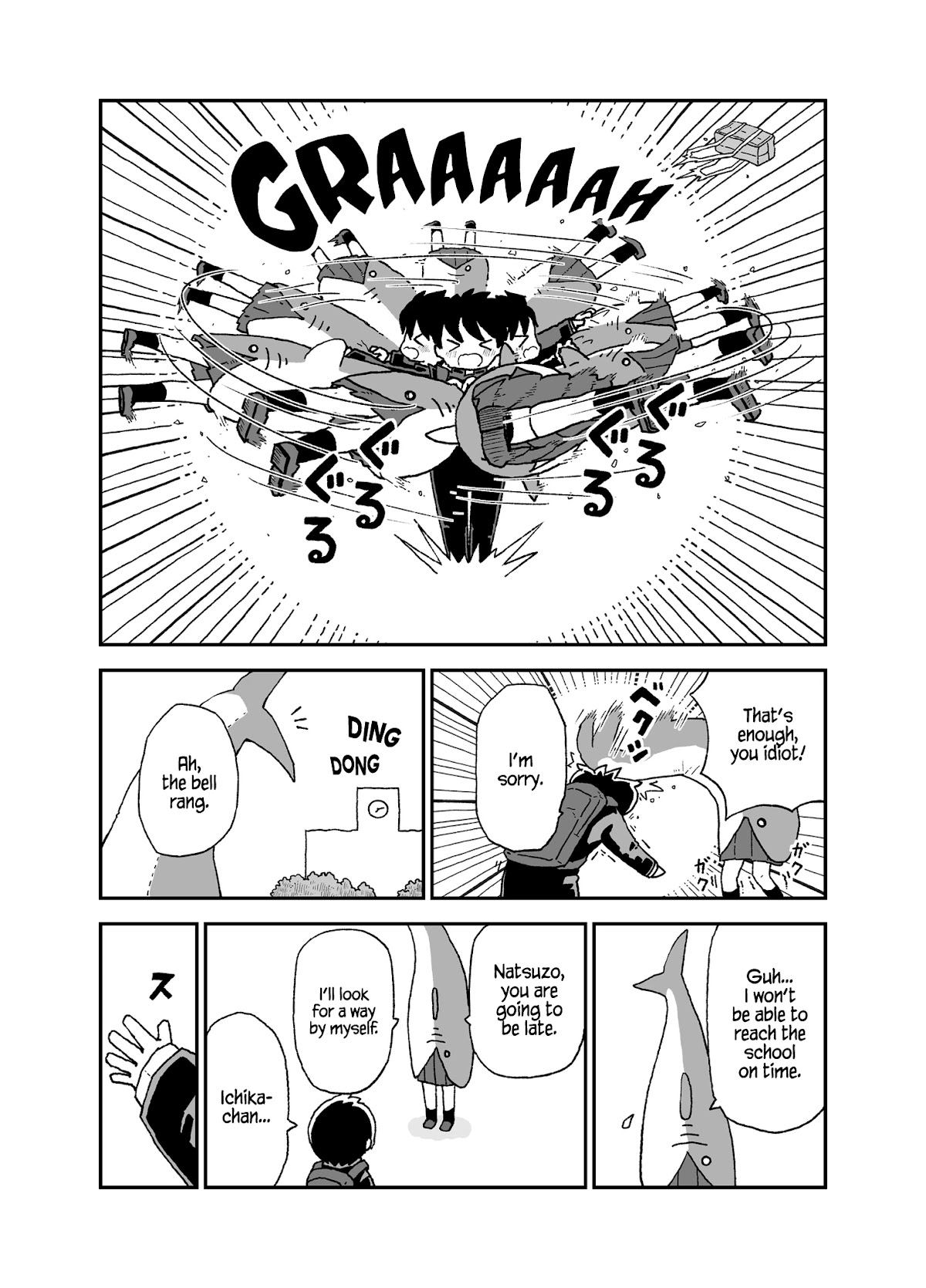 Shark Girl Chapter 8.5 page 2 - Chapter 8.5: Twitter Extras