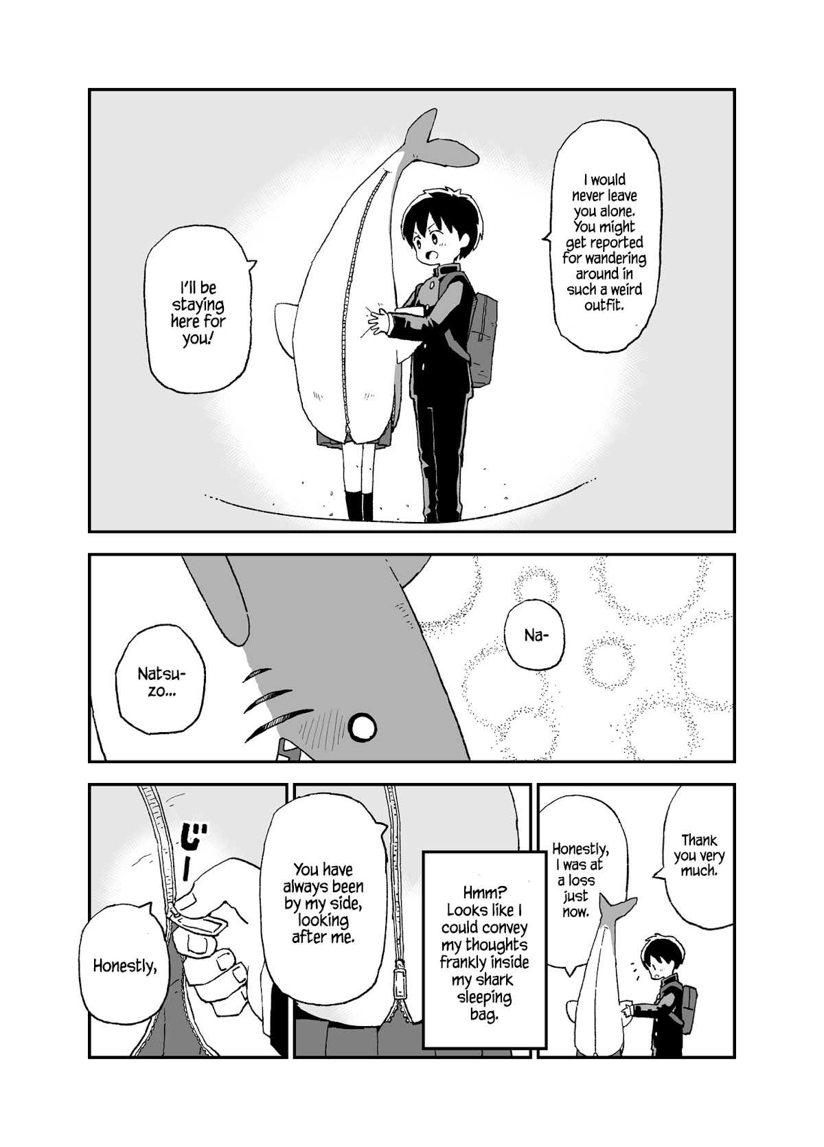 Shark Girl Chapter 8.5 page 3 - Chapter 8.5: Twitter Extras
