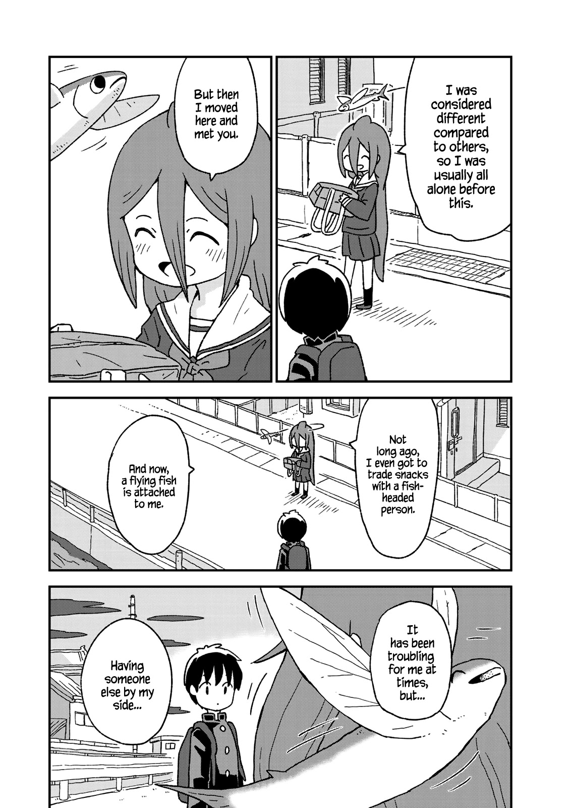 Shark Girl Chapter 9 page 11 - Chapter 9: Fish Soaring High