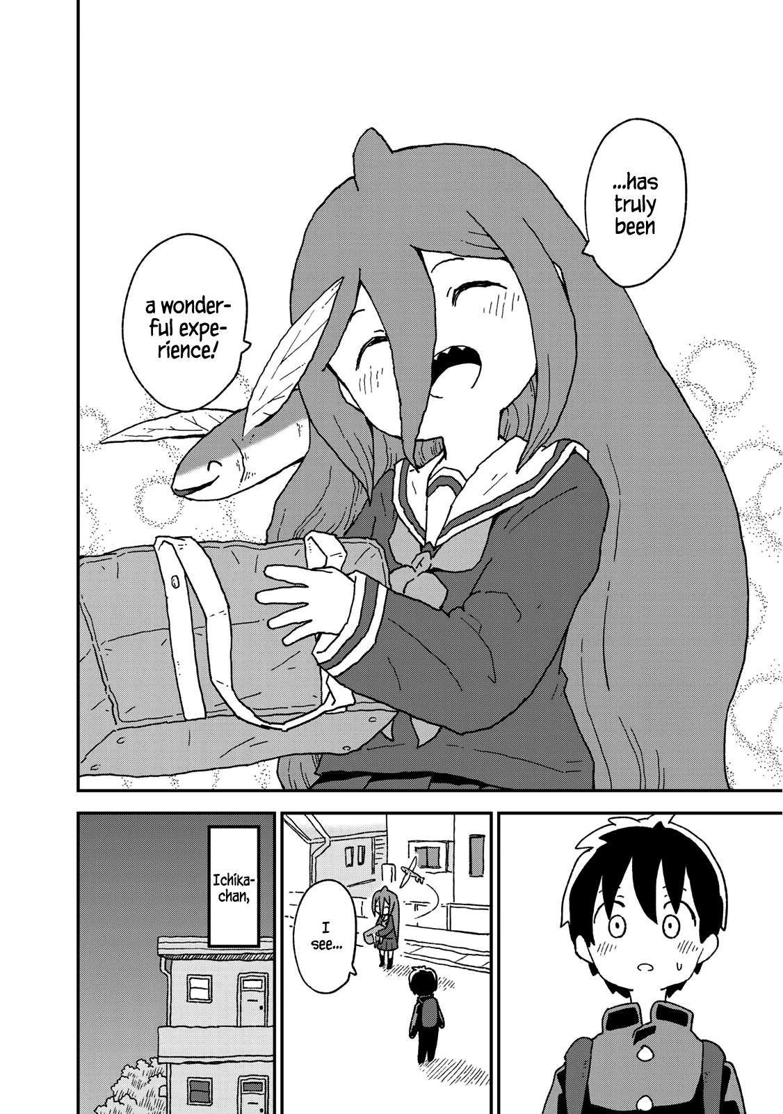 Shark Girl Chapter 9 page 12 - Chapter 9: Fish Soaring High