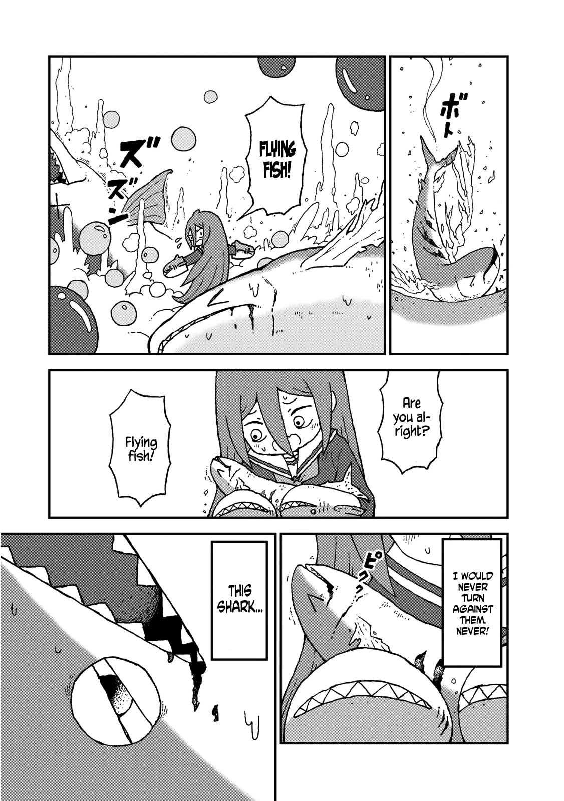 Shark Girl Chapter 9 page 21 - Chapter 9: Fish Soaring High