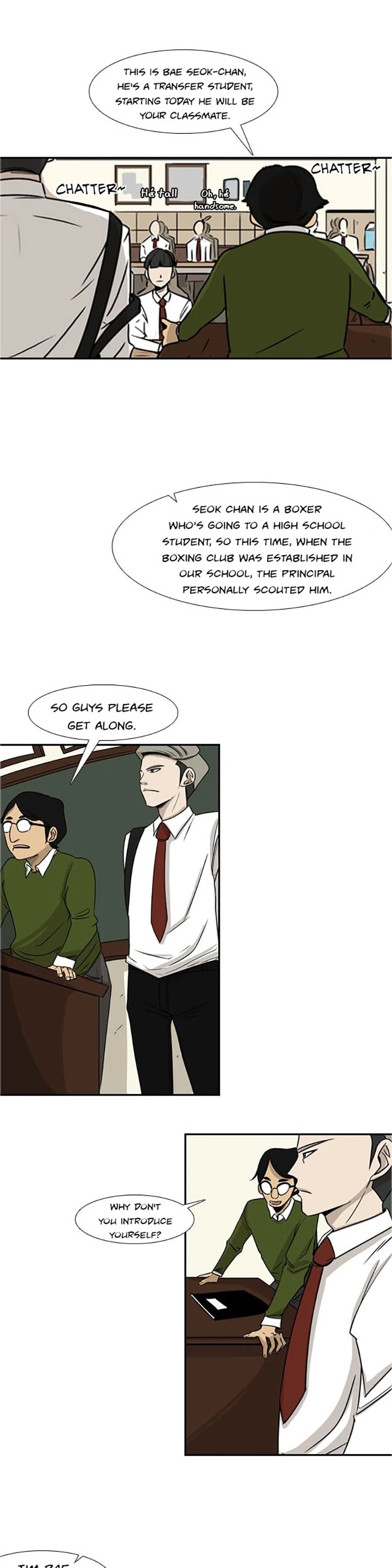 Shark Chapter 1 page 35 - Chapter 1: Round Begins!