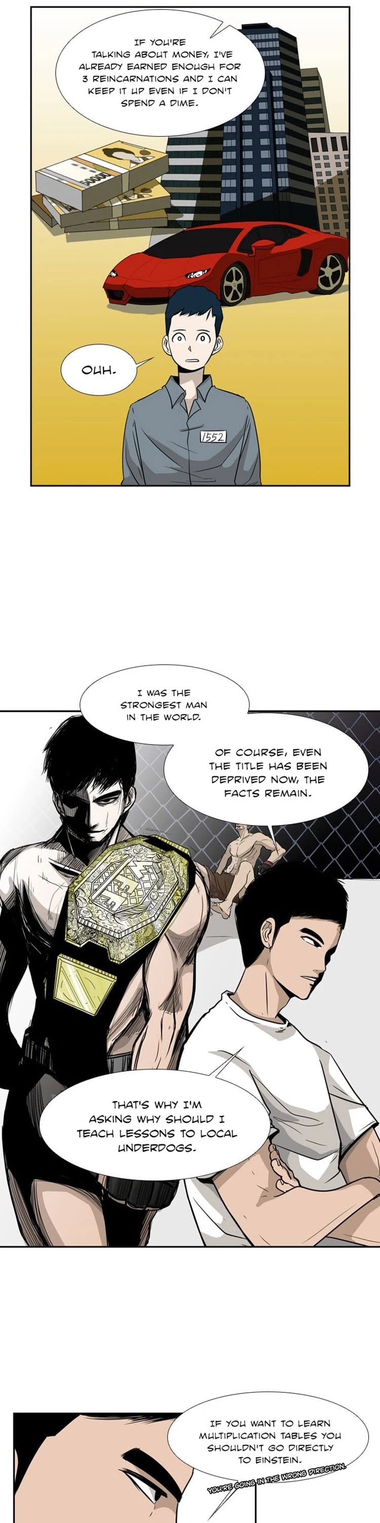 Shark Chapter 10 page 8 - Chapter 10: Then tell me... why should I teach you?