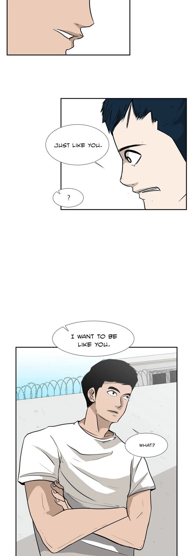 Shark Chapter 10 page 9 - Chapter 10: Then tell me... why should I teach you?