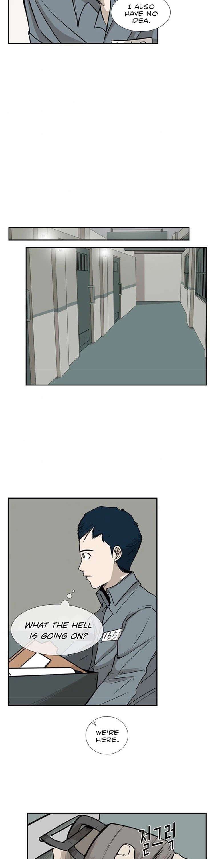 Shark Chapter 11 page 34 - Chapter 11: I'll run, even If I die!