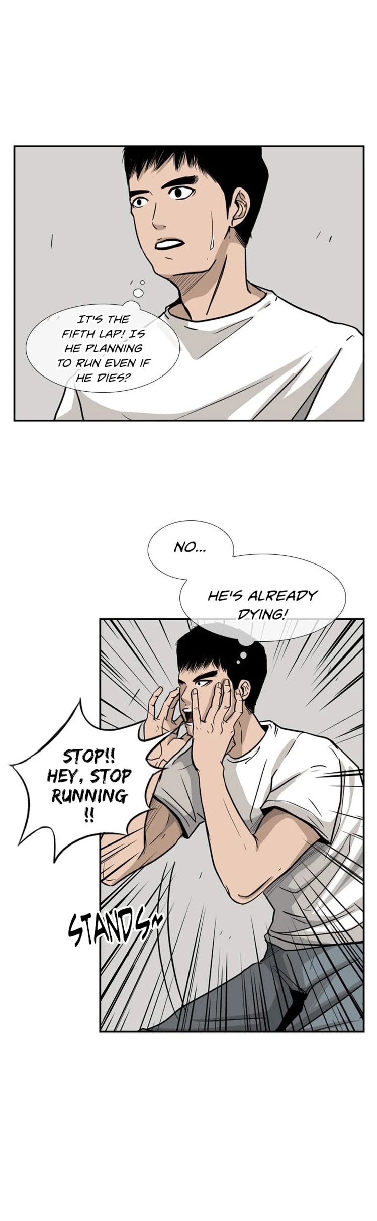 Shark Chapter 11 page 9 - Chapter 11: I'll run, even If I die!