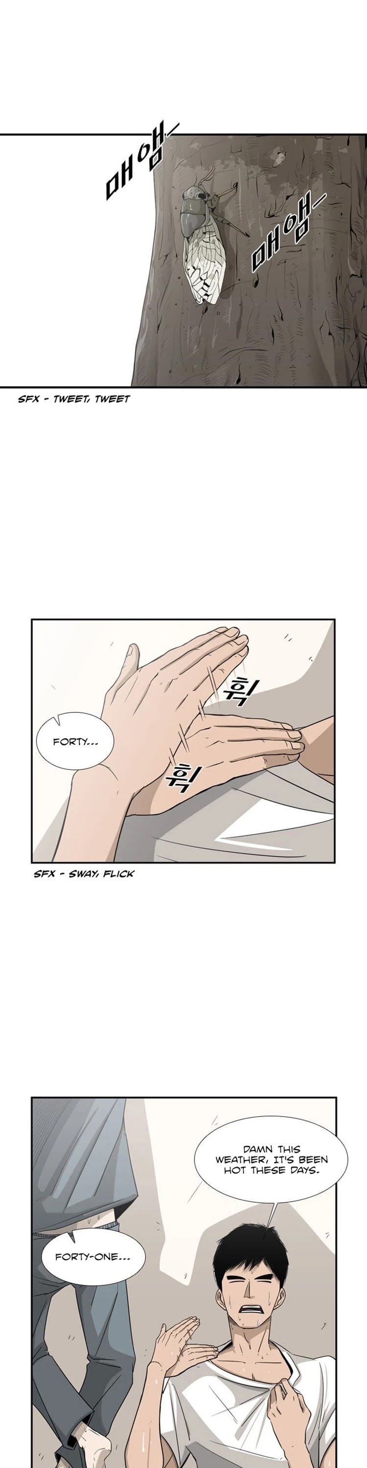 Shark Chapter 14 page 36 - Chapter 14: Until those Leaves Fall