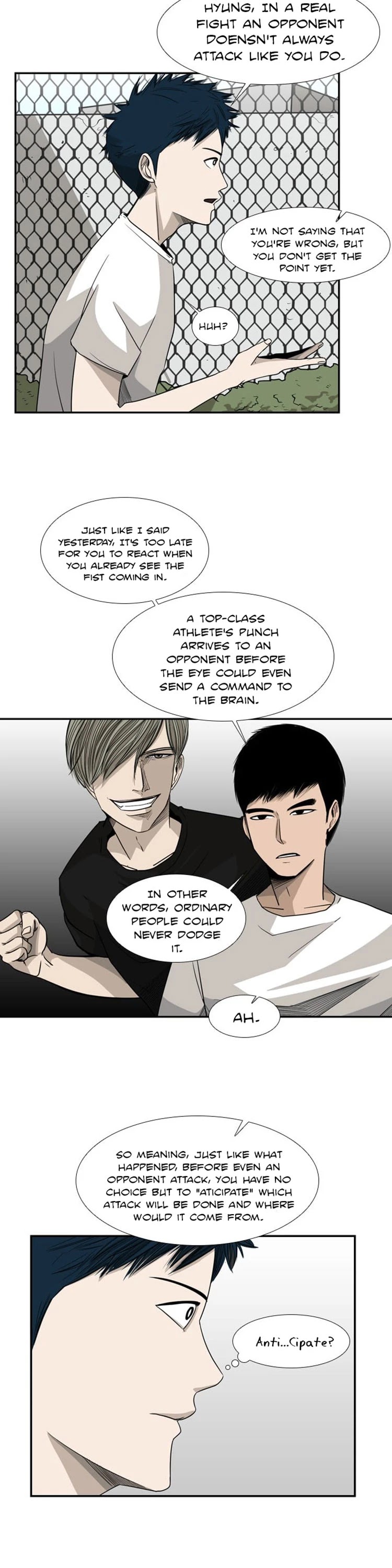 Shark Chapter 18 page 19 - Chapter 18: He's coming out Today