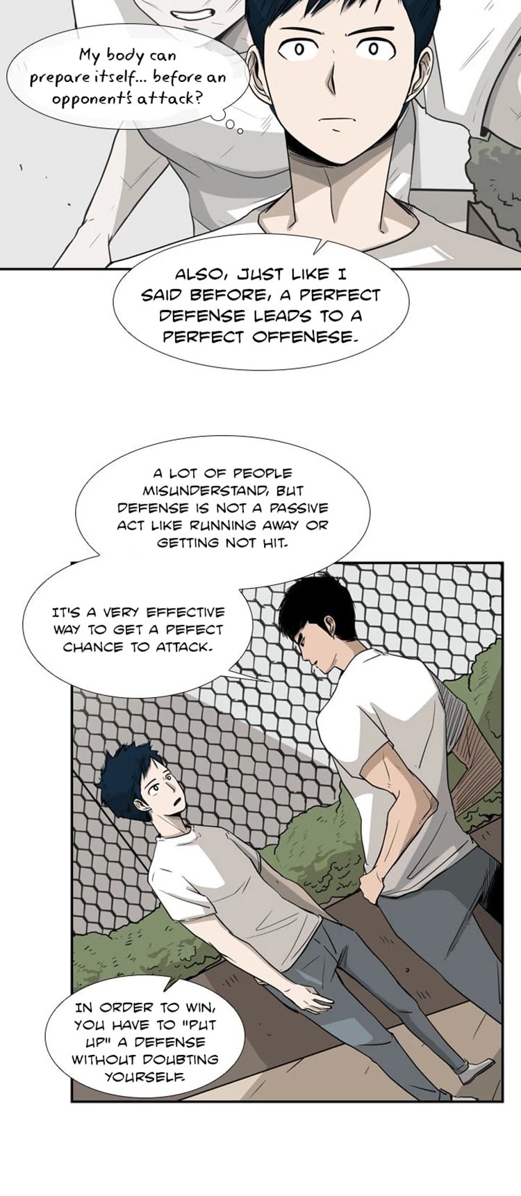 Shark Chapter 18 page 24 - Chapter 18: He's coming out Today