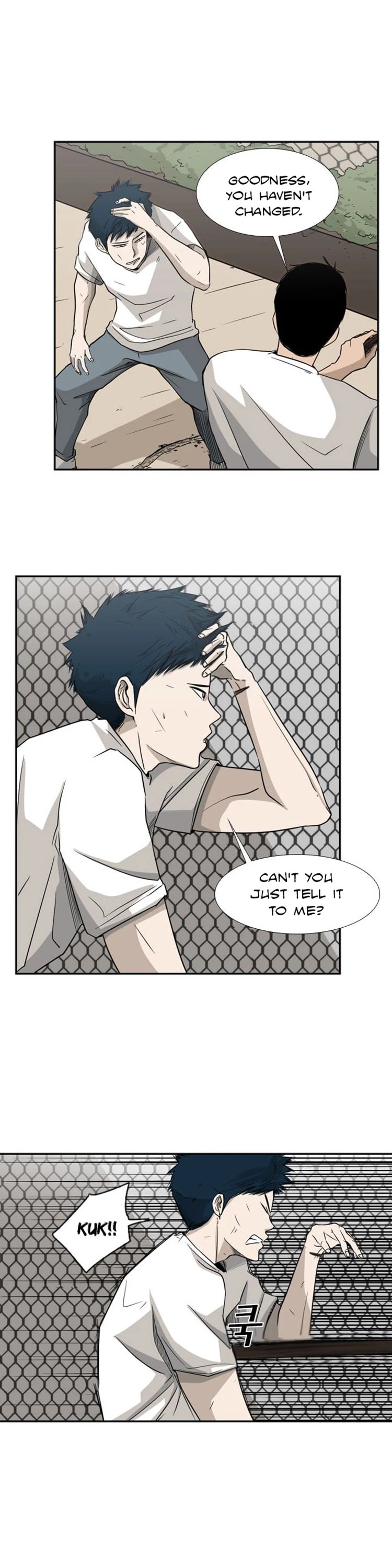 Shark Chapter 18 page 3 - Chapter 18: He's coming out Today
