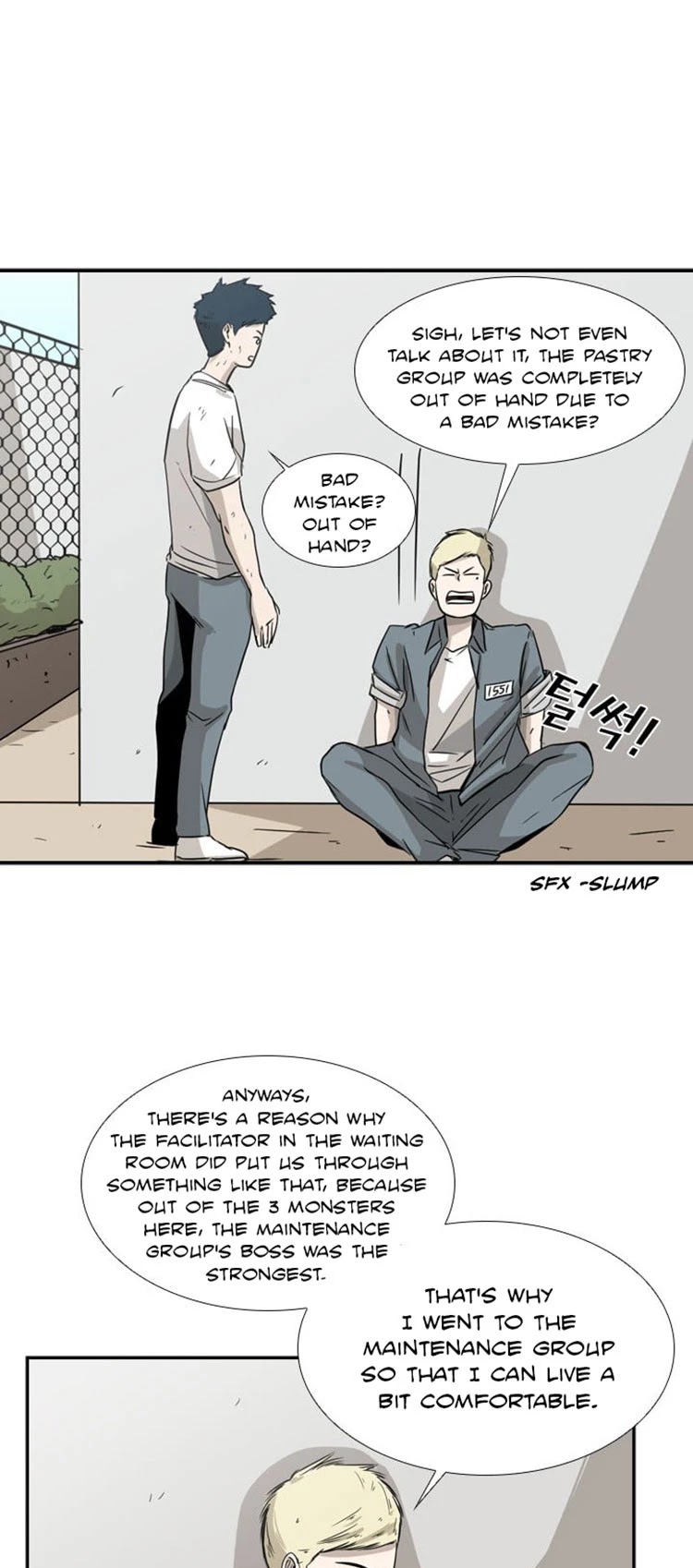 Shark Chapter 18 page 32 - Chapter 18: He's coming out Today