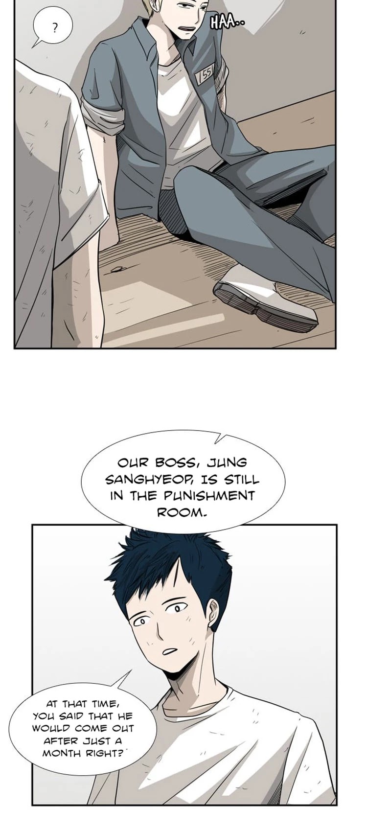 Shark Chapter 18 page 33 - Chapter 18: He's coming out Today