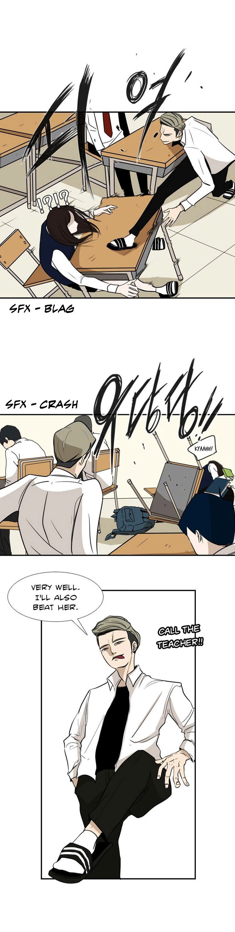 Shark Chapter 2 page 42 - Chapter 2: I've had enough od you...