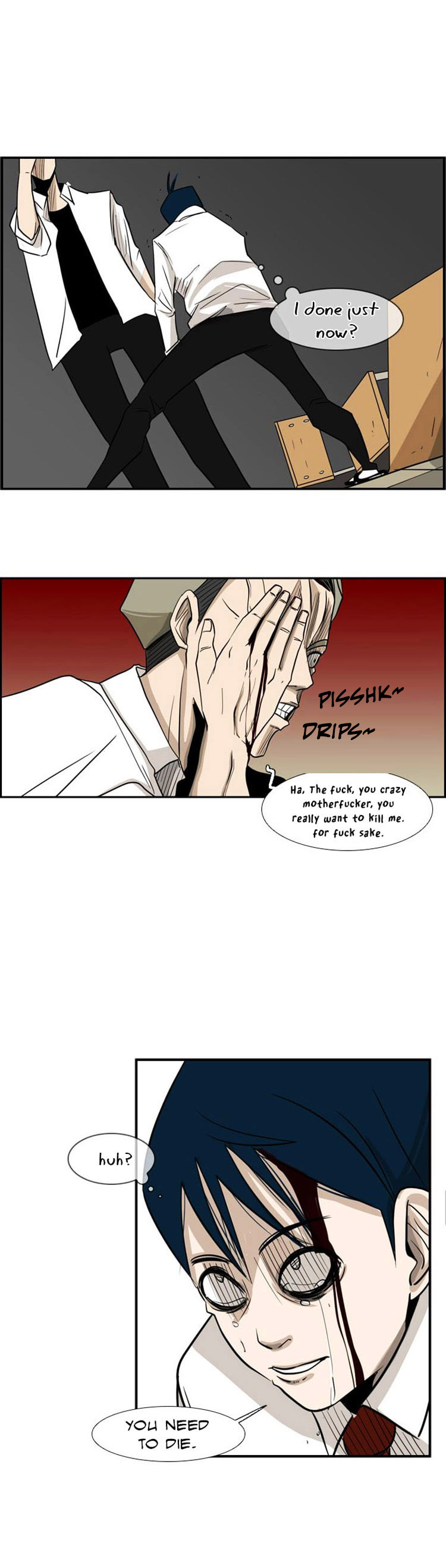 Shark Chapter 2 page 60 - Chapter 2: I've had enough od you...