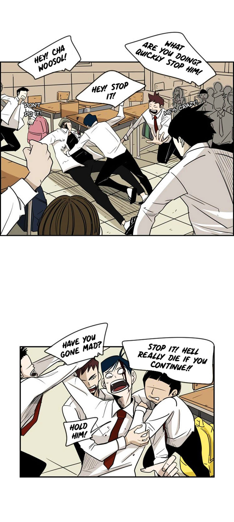 Shark Chapter 2 page 64 - Chapter 2: I've had enough od you...
