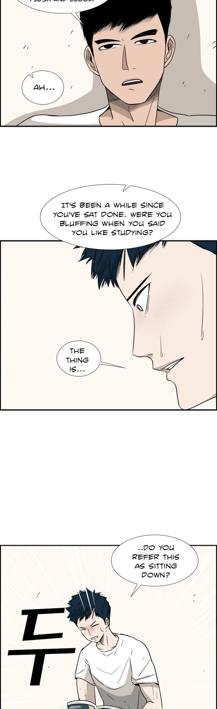 Shark Chapter 20 page 32 - Chapter 20: Do you refer this as sitting down?