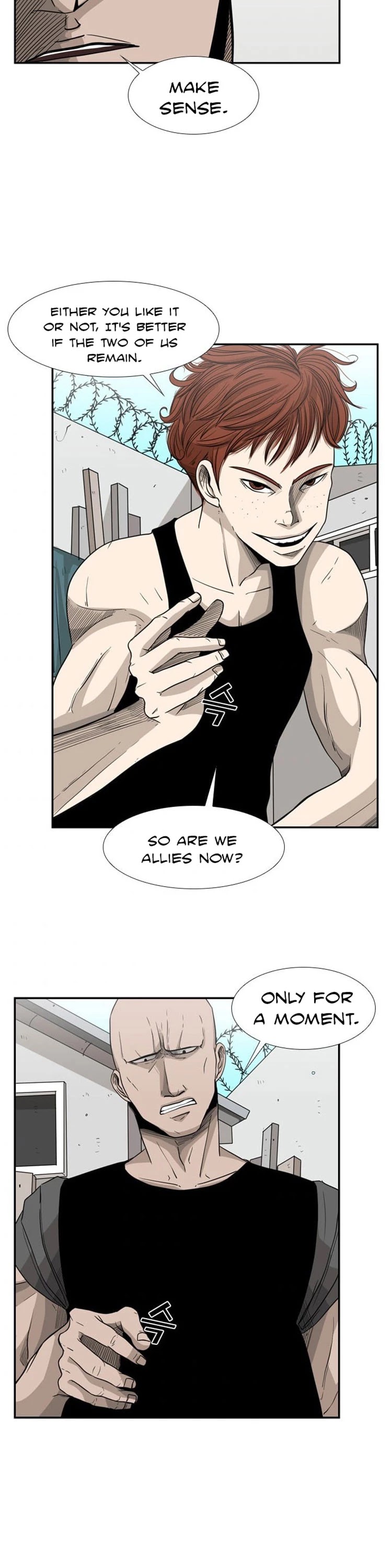 Shark Chapter 20 page 5 - Chapter 20: Do you refer this as sitting down?
