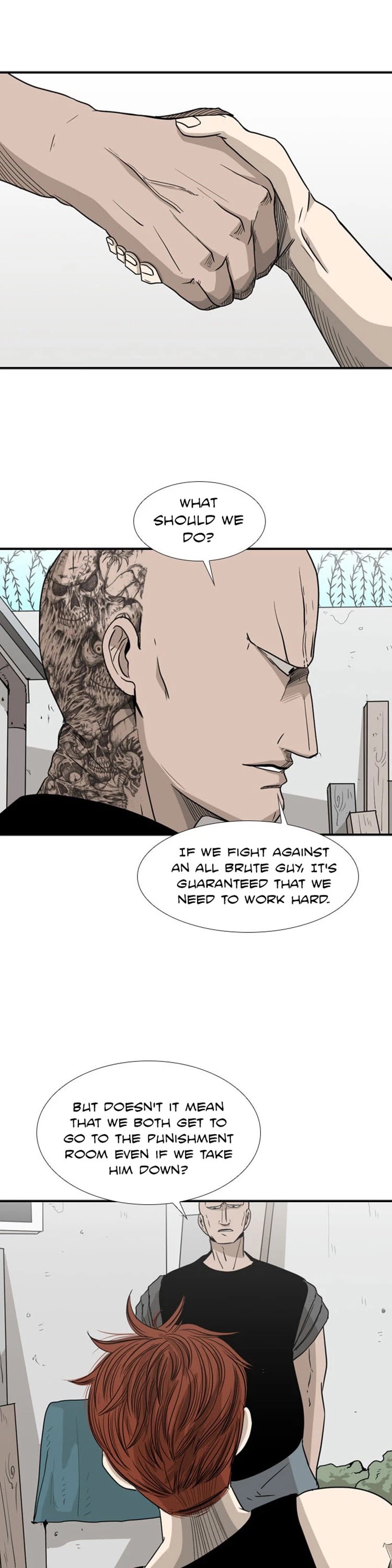 Shark Chapter 20 page 6 - Chapter 20: Do you refer this as sitting down?