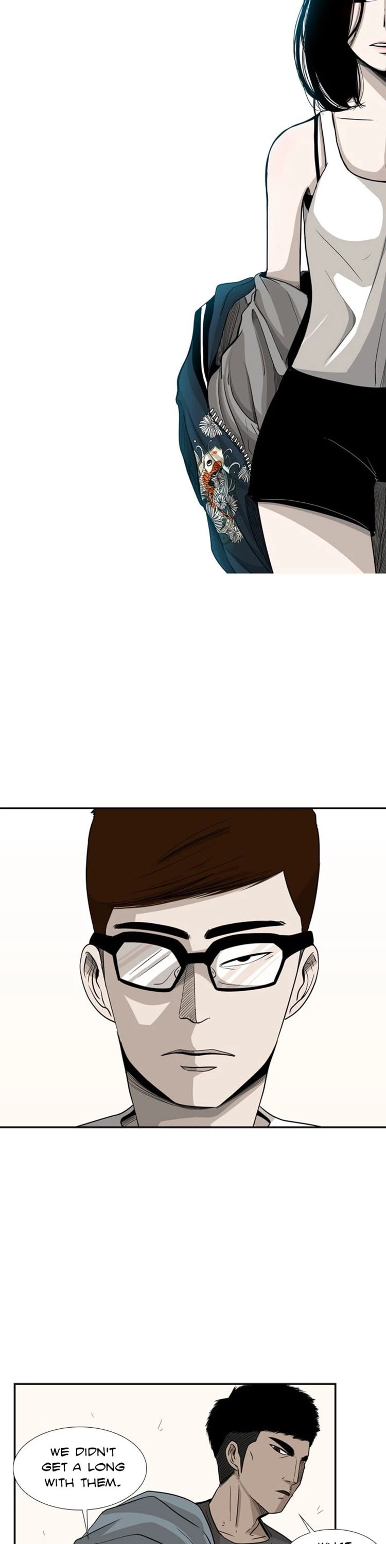 Shark Chapter 20 page 8 - Chapter 20: Do you refer this as sitting down?