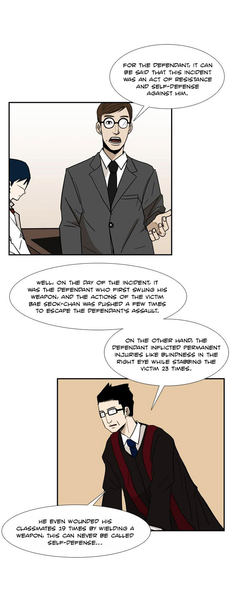 Shark Chapter 3 page 6 - Chapter 3: I Tried to Kill Him