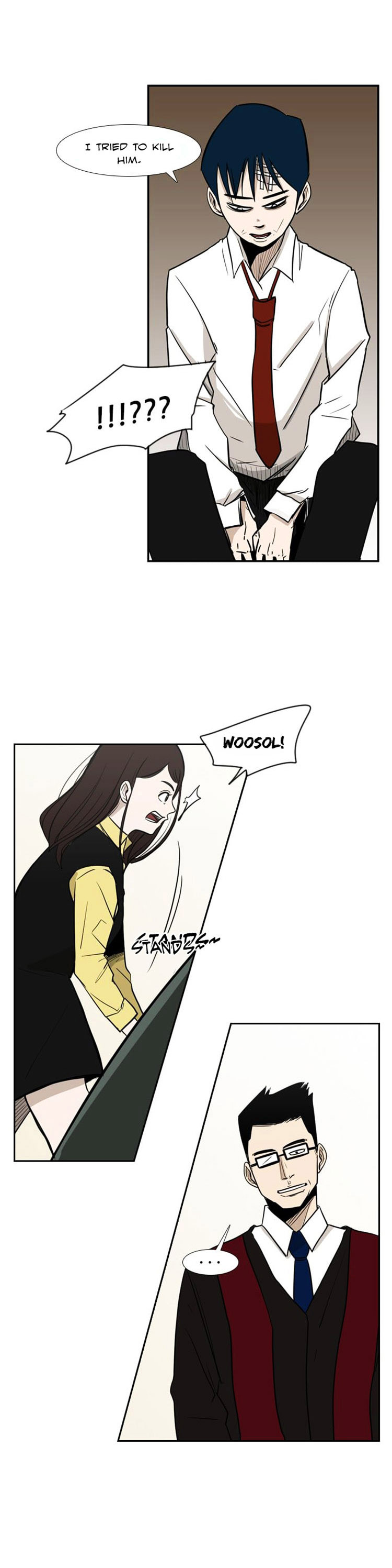 Shark Chapter 3 page 8 - Chapter 3: I Tried to Kill Him