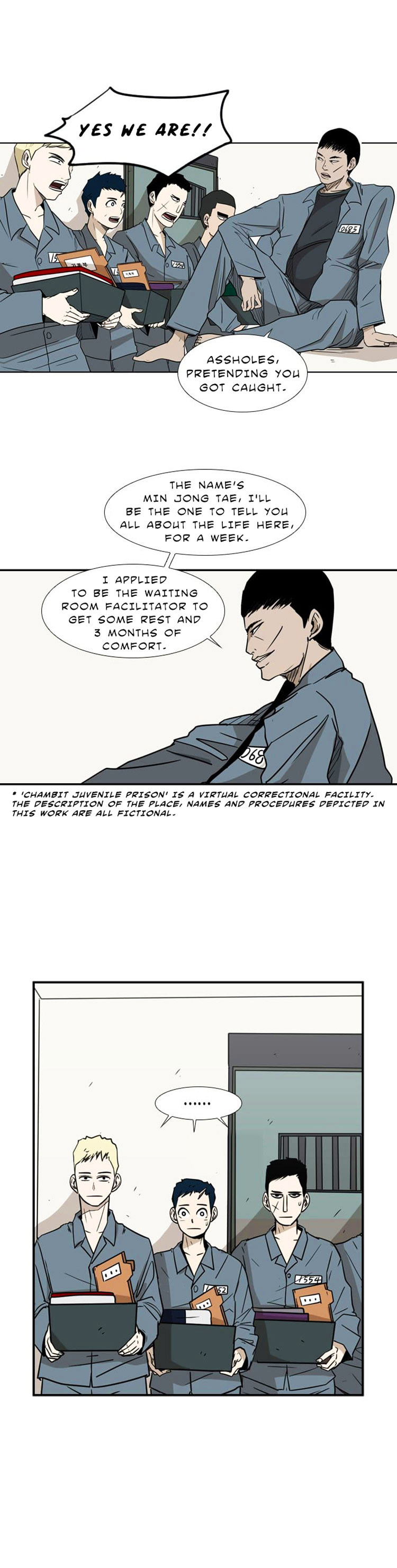Shark Chapter 4 page 14 - Chapter 4: Juvie Prison