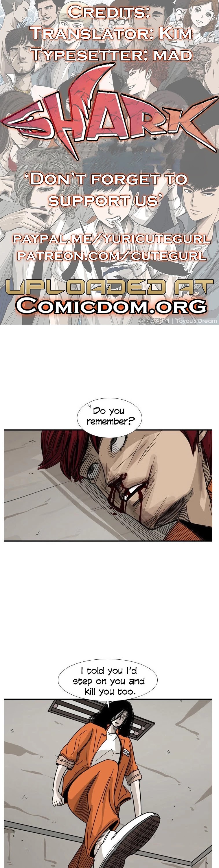 Shark Chapter 45 page 1 - Chapter 45
