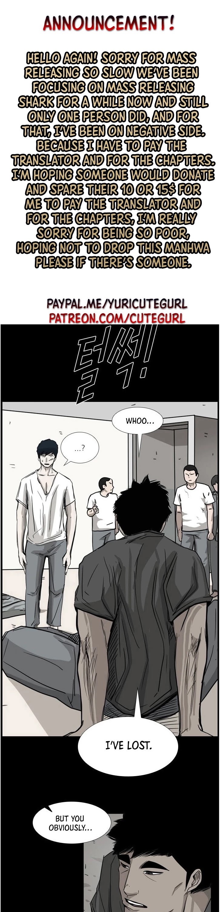 Shark Chapter 90 page 1 - Chapter 90