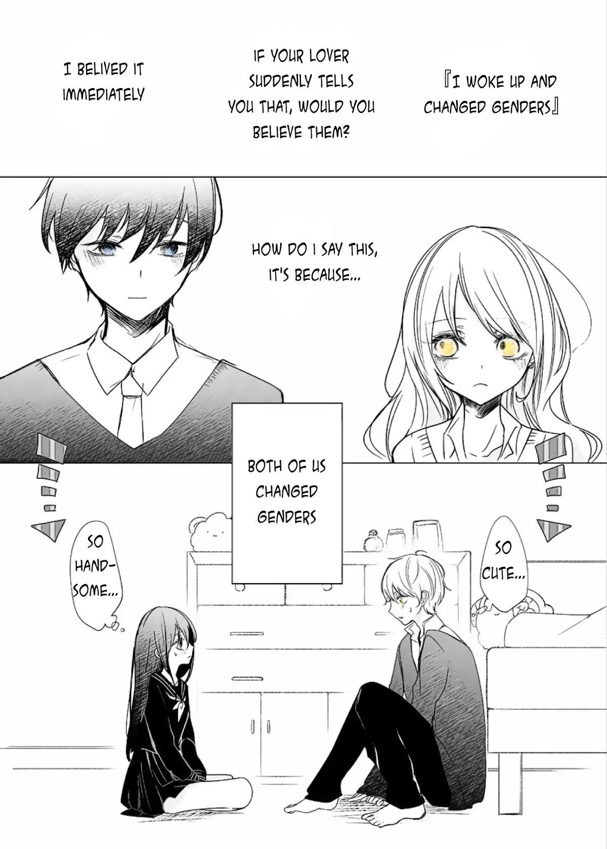 She Became Handsome And He Became Cute Chapter 1 page 1 - Chapter 1