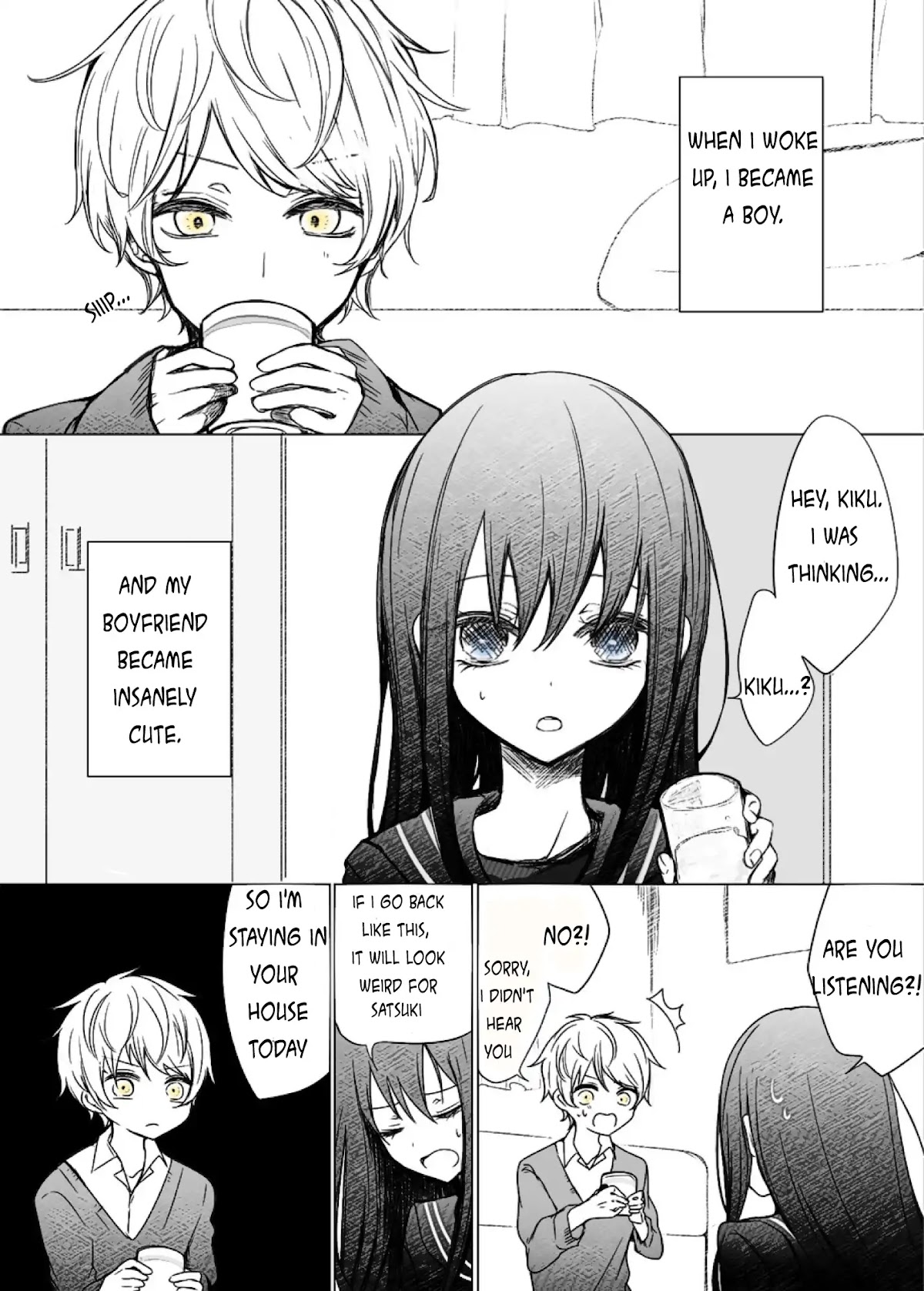 She Became Handsome And He Became Cute Chapter 2 page 1 - Chapter 2