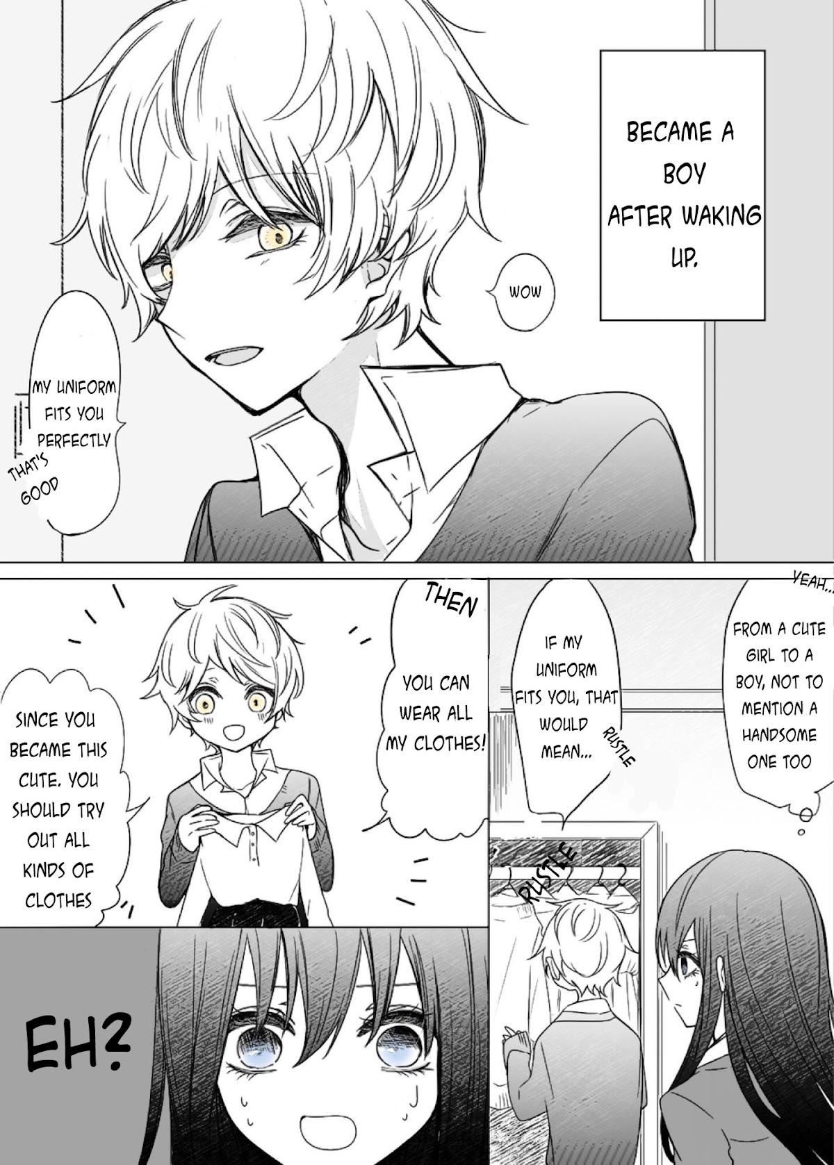 She Became Handsome And He Became Cute Chapter 3 page 2 - Chapter 3