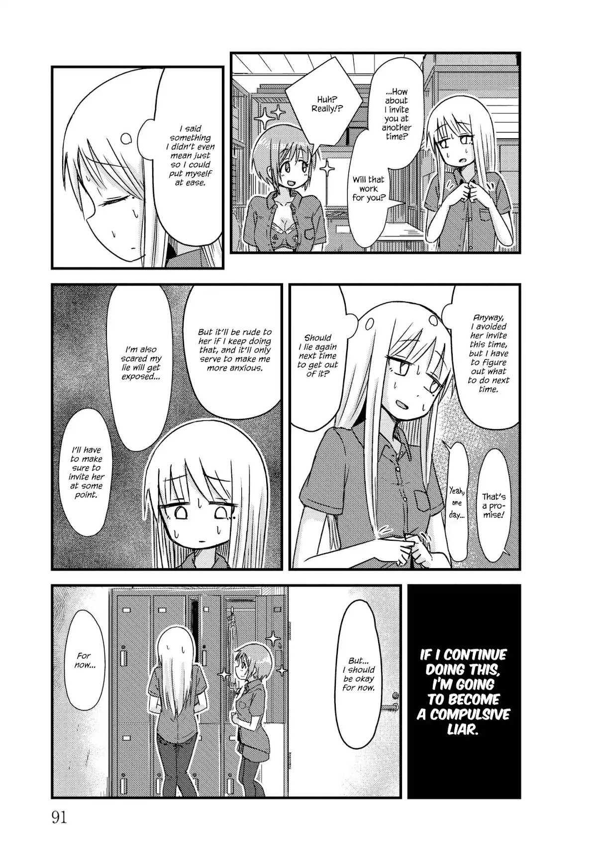 She Doesn't Know Why She Lives Chapter 10 page 9 - Chapter 10: Liars and Rain