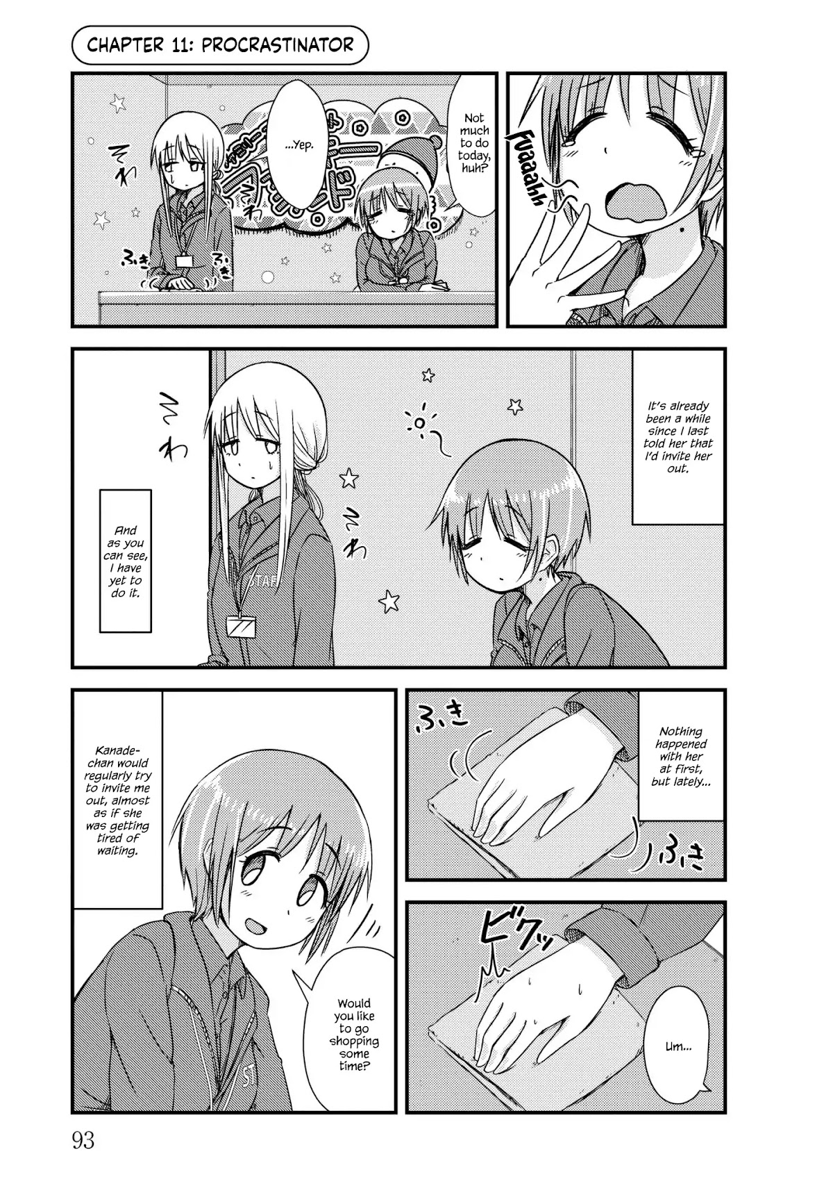 She Doesn't Know Why She Lives Chapter 11 page 1 - Chapter 11: Procrastinator