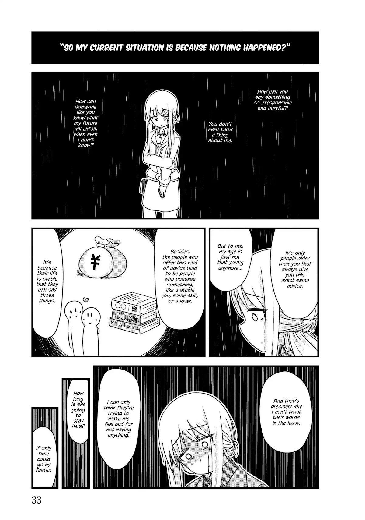 She Doesn't Know Why She Lives Chapter 17 page 7 - Chapter 17: I'll keep it in mind