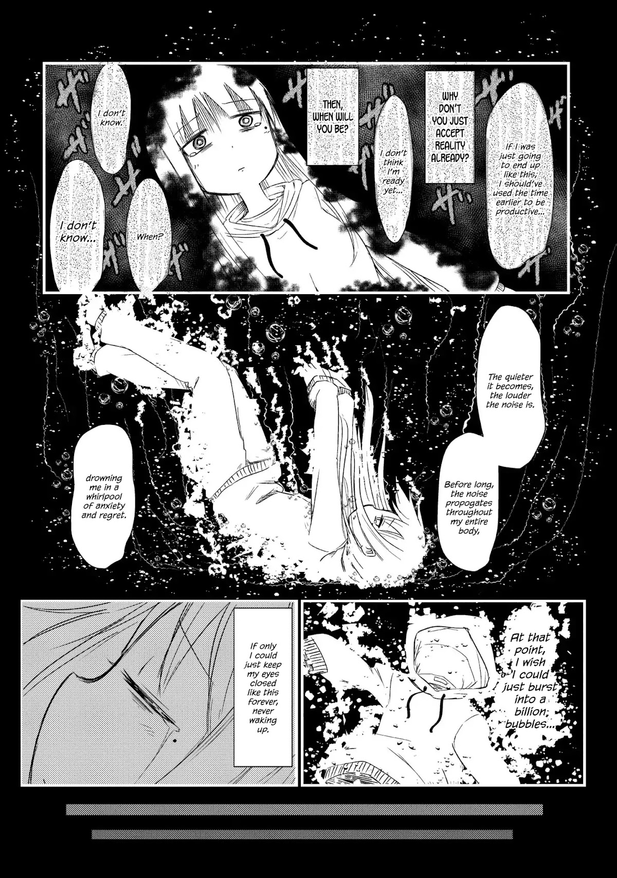 She Doesn't Know Why She Lives Chapter 2 page 3 - Chapter 2: Unending Zero-Based Thinking