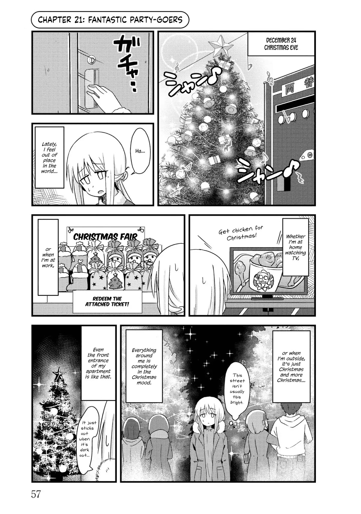 She Doesn't Know Why She Lives Chapter 21 page 1 - Chapter 21: Fantastic Party-Goers