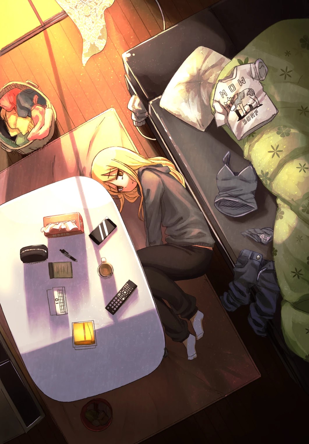 She Doesn't Know Why She Lives Chapter 28.1 page 2 - Chapter 28.1: Bonus illustrations