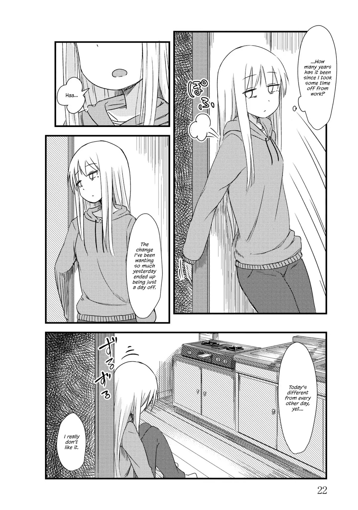She Doesn't Know Why She Lives Chapter 4 page 2 - Chapter 4: Girl Broken By Time