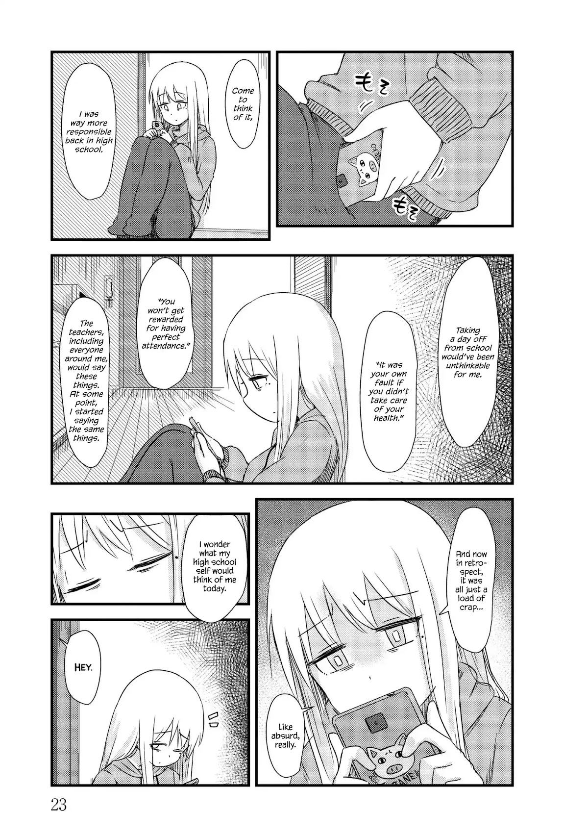 She Doesn't Know Why She Lives Chapter 4 page 3 - Chapter 4: Girl Broken By Time