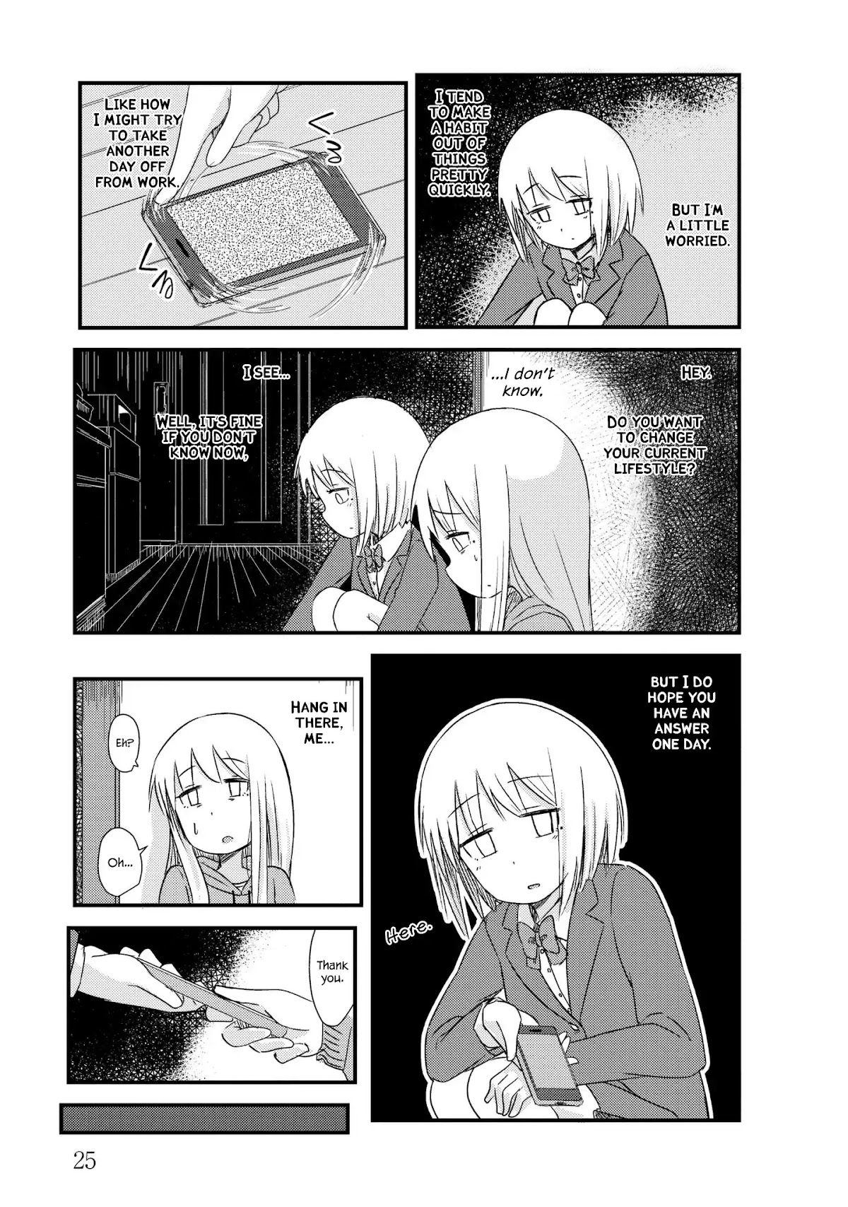 She Doesn't Know Why She Lives Chapter 4 page 5 - Chapter 4: Girl Broken By Time