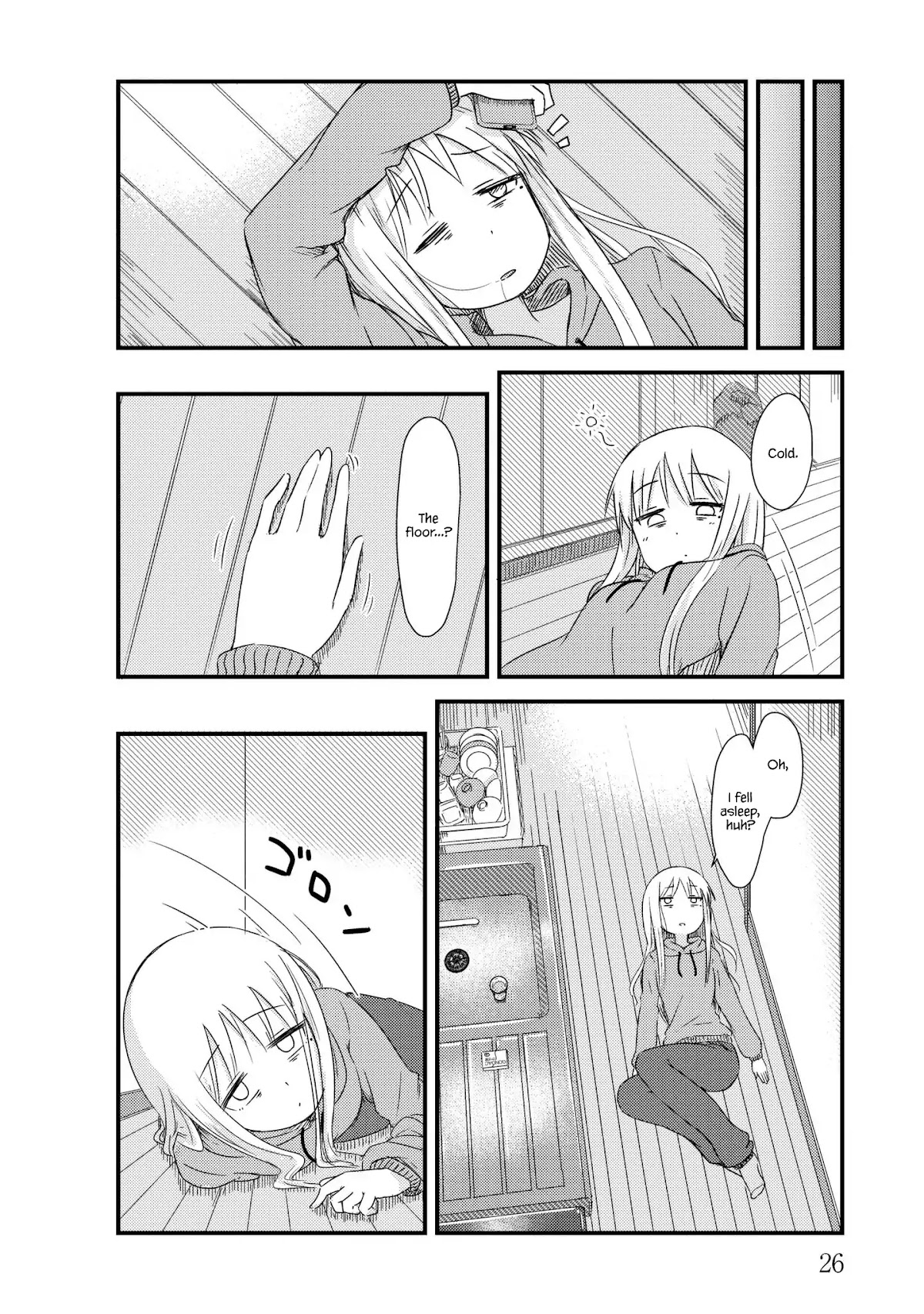 She Doesn't Know Why She Lives Chapter 4 page 6 - Chapter 4: Girl Broken By Time