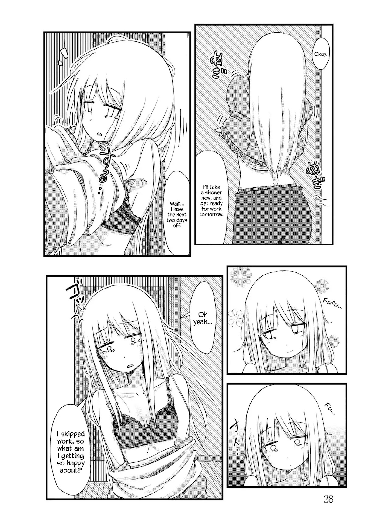 She Doesn't Know Why She Lives Chapter 4 page 8 - Chapter 4: Girl Broken By Time
