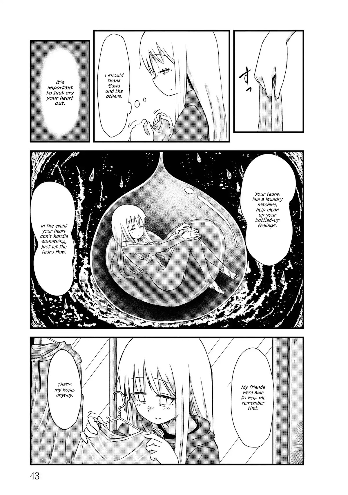 She Doesn't Know Why She Lives Chapter 6 page 3 - Chapter 6: Laundry On Day 8