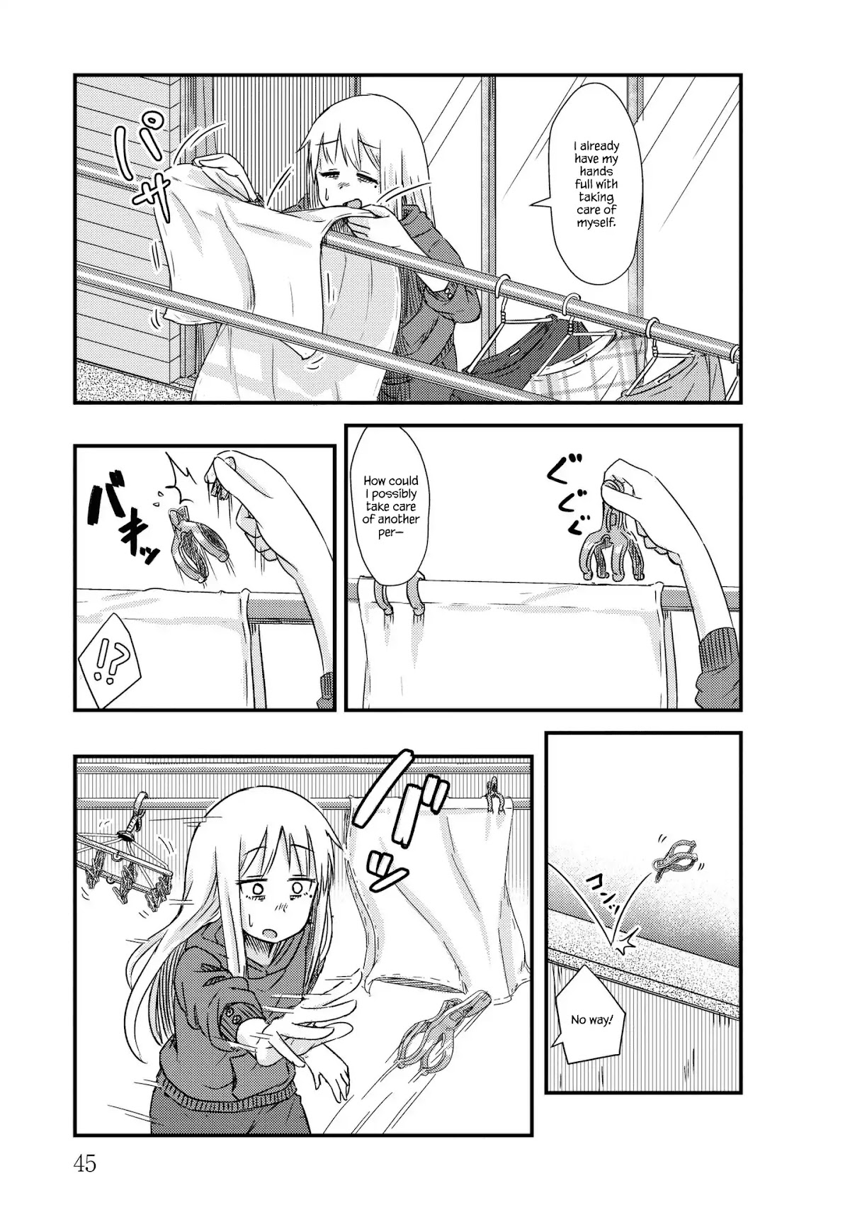 She Doesn't Know Why She Lives Chapter 6 page 5 - Chapter 6: Laundry On Day 8