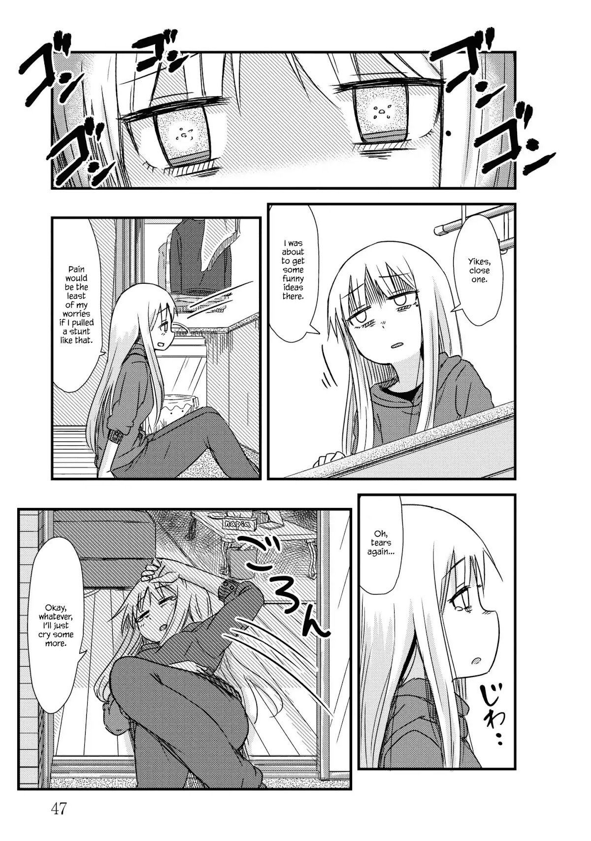 She Doesn't Know Why She Lives Chapter 6 page 7 - Chapter 6: Laundry On Day 8