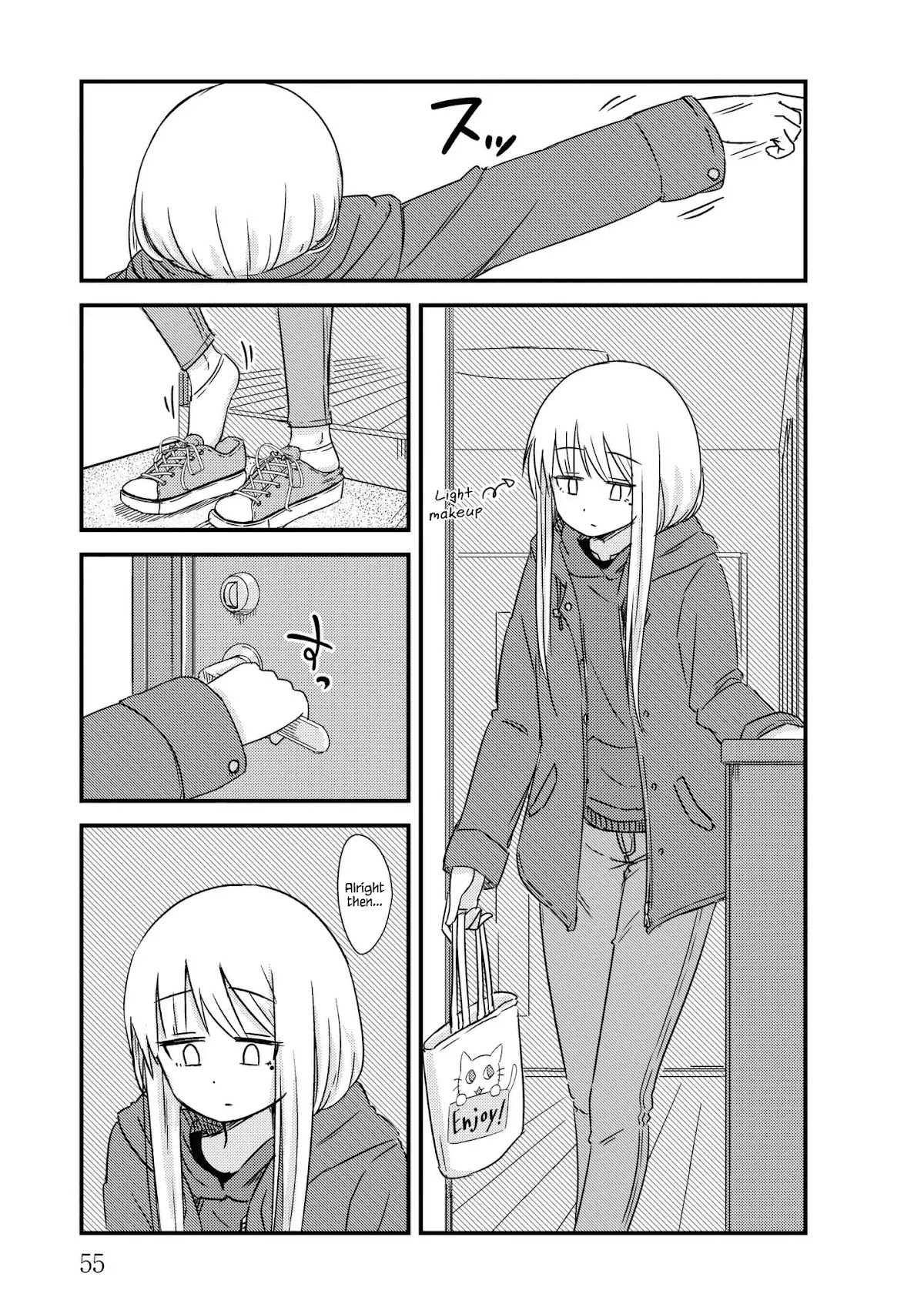 She Doesn't Know Why She Lives Chapter 7 page 5 - Chapter 7: And Out She Goes