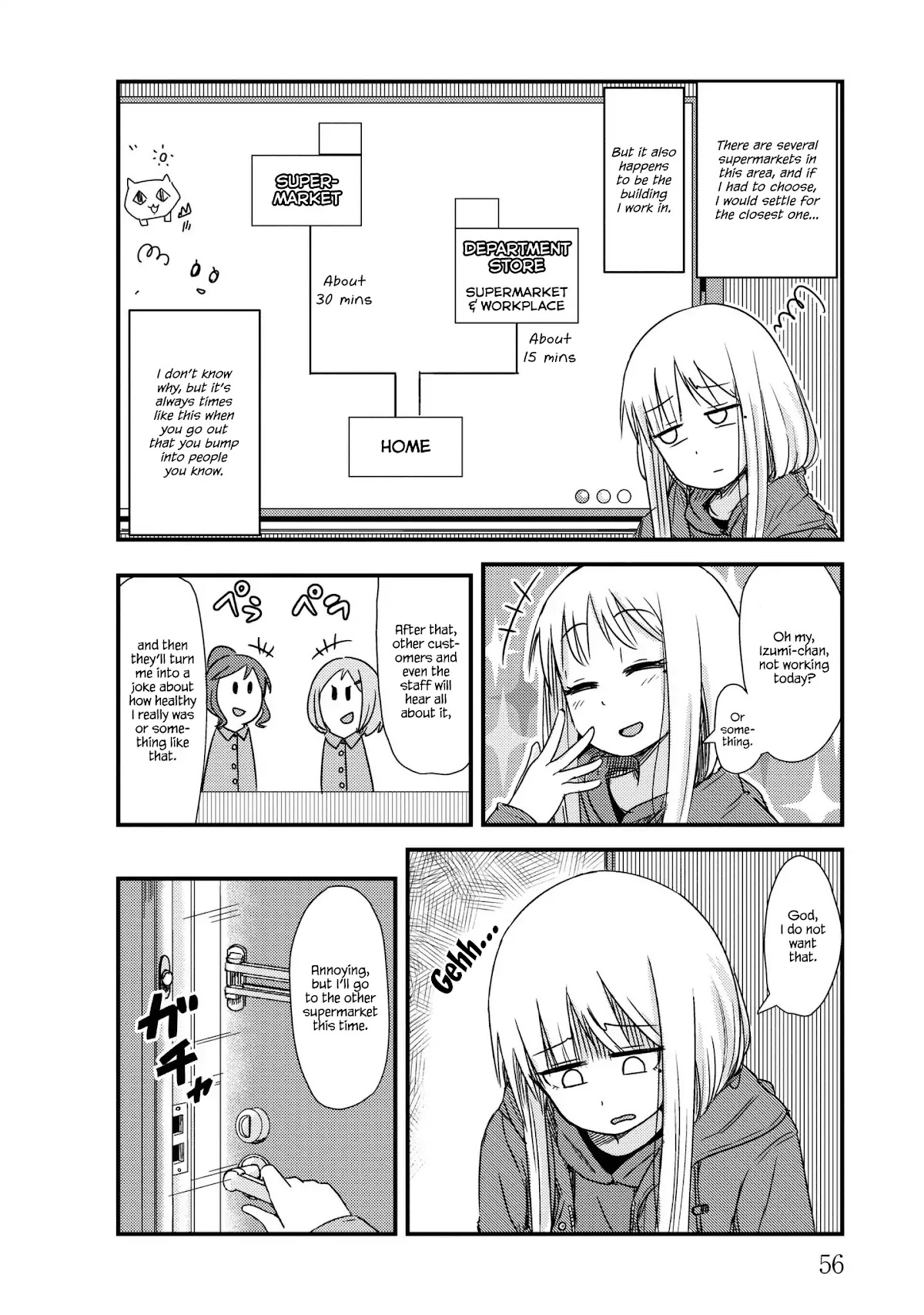 She Doesn't Know Why She Lives Chapter 7 page 6 - Chapter 7: And Out She Goes