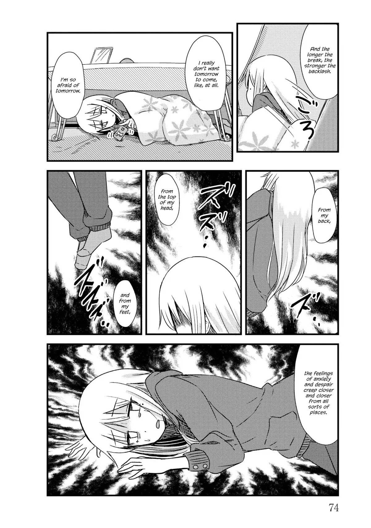She Doesn't Know Why She Lives Chapter 9 page 2 - Chapter 9: I Will See You Tomorrow