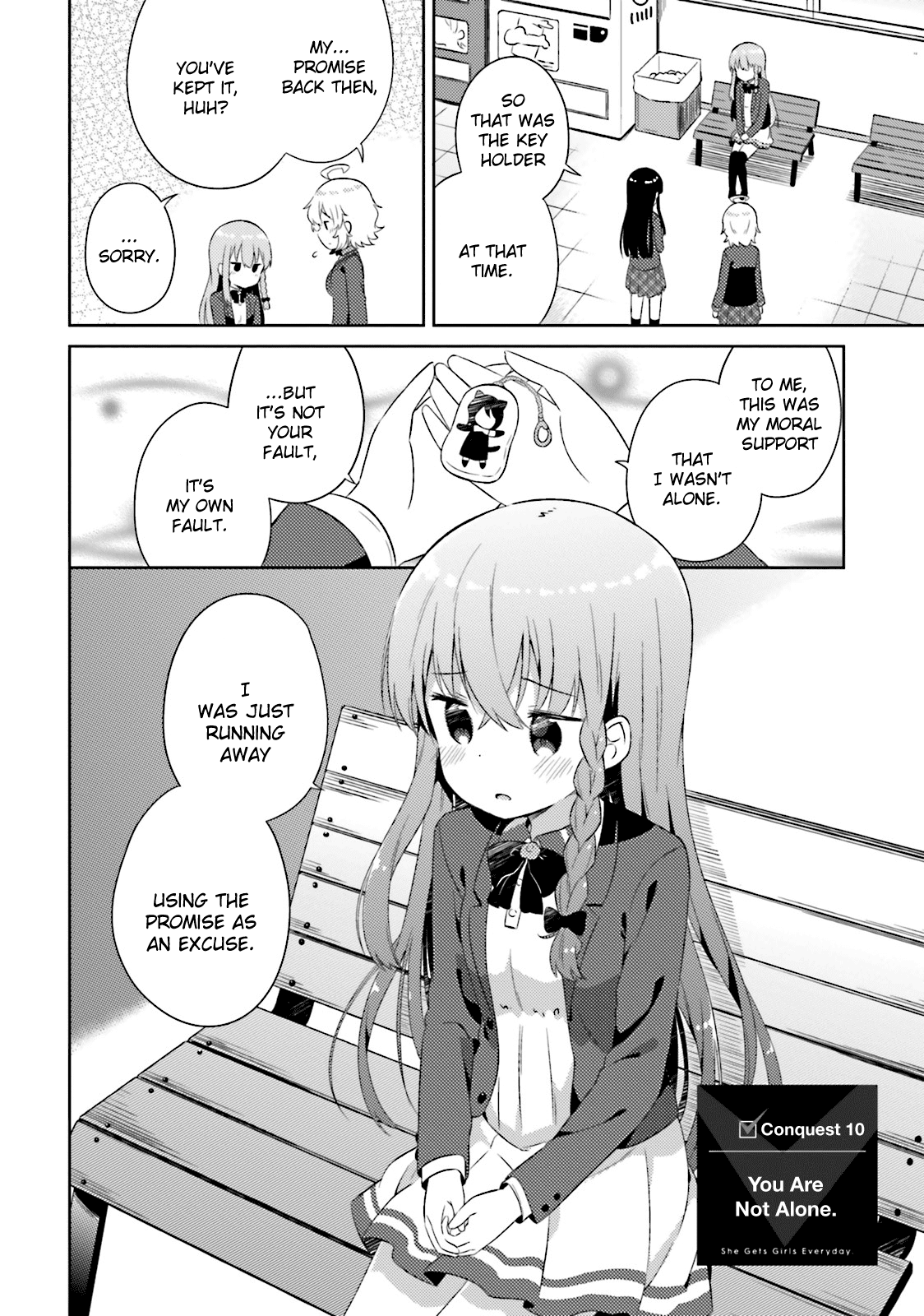 She Gets Girls Everyday. Chapter 10 page 2 - Chapter 10: You Are Not Alone.
